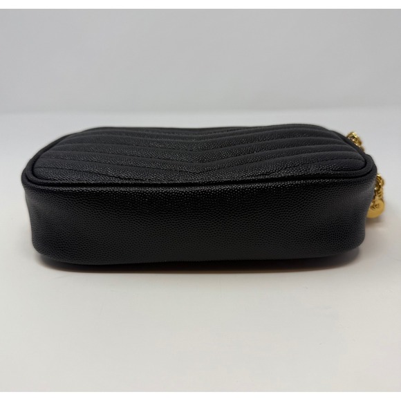 Saint Laurent YSL Mini Lou Shoulder Bag in Quilted Leather - Picture 5 of 10